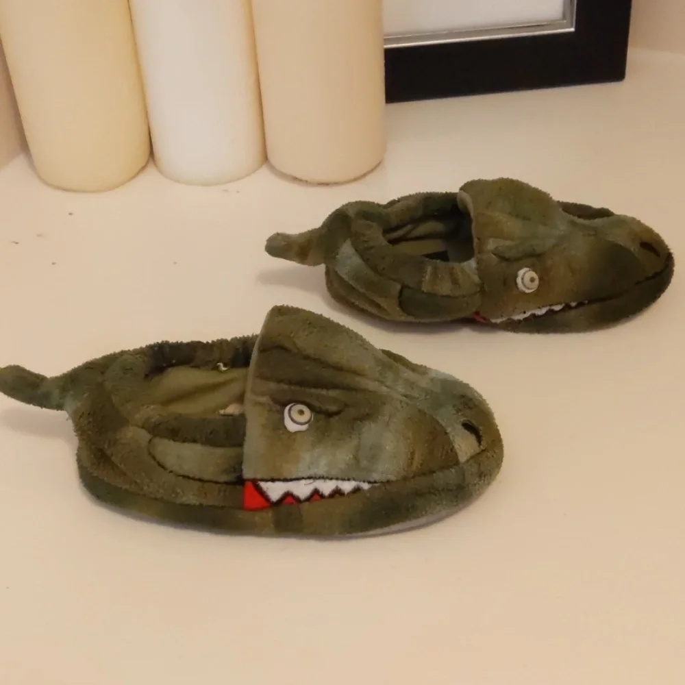 Alligator slippers for kids